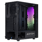 Abysm Danube Kolpa  Caja ATX Cristal Templado Negra