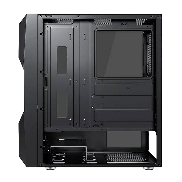 Abysm Danube Hron  Caja ATX Cristal Templado Negra