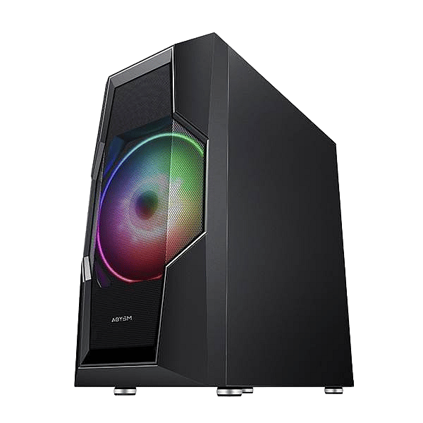 Abysm Danube Hron  Caja ATX Cristal Templado Negra