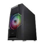 Abysm Danube Hron  Caja ATX Cristal Templado Negra