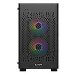 Abysm Danube INVA MX202  Caja Micro ATX Cristal Templado Negra