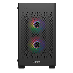 Abysm Danube INVA MX202  Caja Micro ATX Cristal Templado Negra