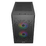 Abysm Danube INVA MX202  Caja Micro ATX Cristal Templado Negra