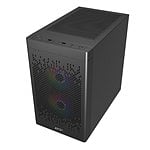 Abysm Danube INVA MX202  Caja Micro ATX Cristal Templado Negra