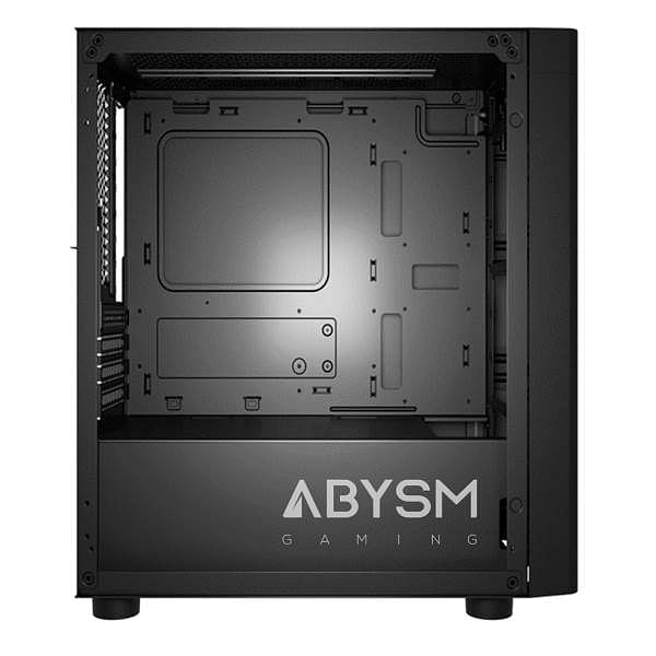 Abysm Danube INVA MX202  Caja Micro ATX Cristal Templado Negra