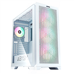 Abysm Danube Mura BX300 ARGB | Caja Cristal Templado Blanca