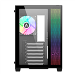 Abysm Danube Sava ARGB  Caja ATX Cristal Templado Negra