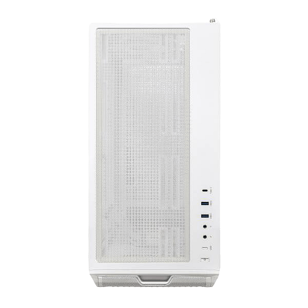 Abysm Danube KAMP BX300 ARGB  Caja ATX Cristal Templado Blanca