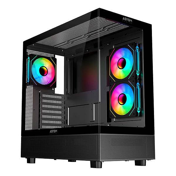 Abysm Danube Sava H400 Prime  Caja ATX Cristal Templado Negra