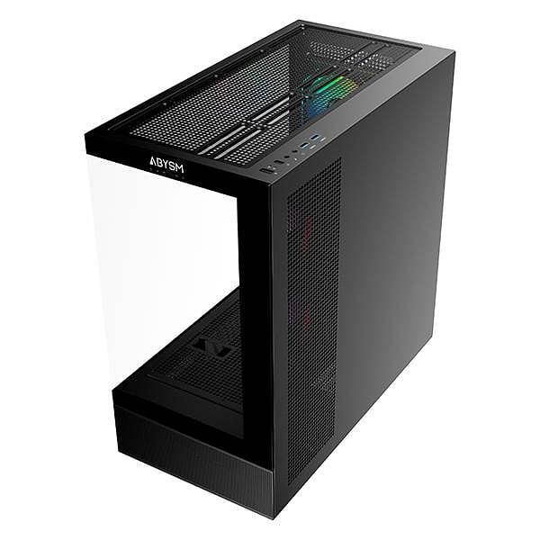 Abysm Danube Sava H400 Prime  Caja ATX Cristal Templado Negra