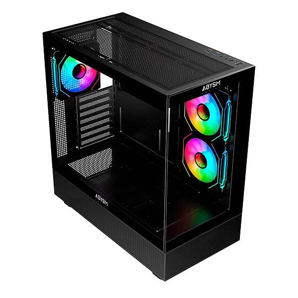 Abysm Danube Sava H400 Prime  Caja ATX Cristal Templado Negra