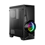 Aerocool AeroEngine RGB Cristal Templado  Caja