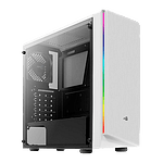 Aerocool RIFT RGB USB 30 con Ventana Blanca  Caja