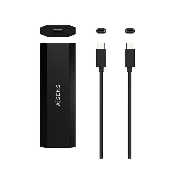 Aisens ASM2017B M2 SATANVMe 10Gbps  Caja Externa SSD