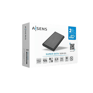 Aisens ASE2525B SSD 25  USB 31  5Gbps  Caja Externa SSD