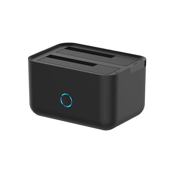 Aisens ASDSD01B 2x Discos Duros USB 30 5Gbps  Docking Station