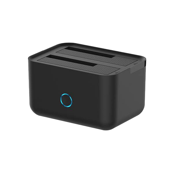 Aisens ASDSD01B 2x Discos Duros USB 30 5Gbps  Docking Station