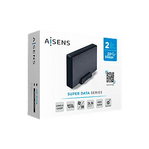 Aisens ASE3530B Carcasa SATA III USB 31  Caja Externa
