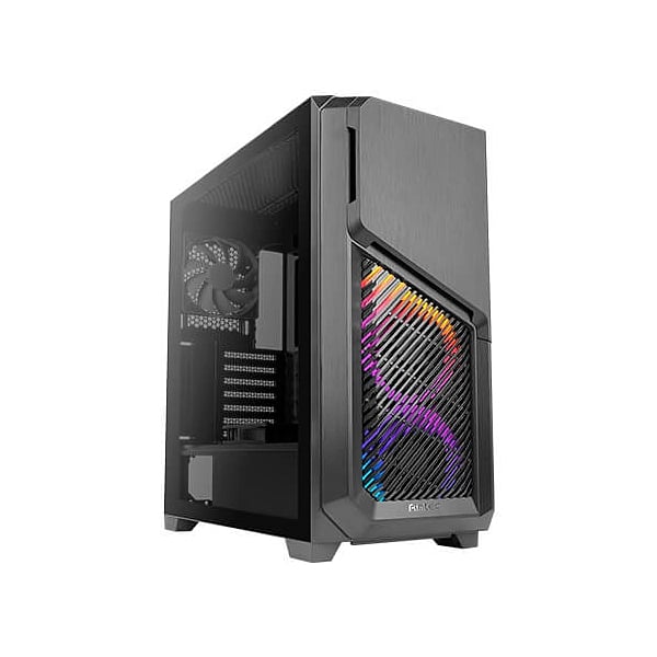 Antec DP502 Flux Black Cristal Templado  Caja