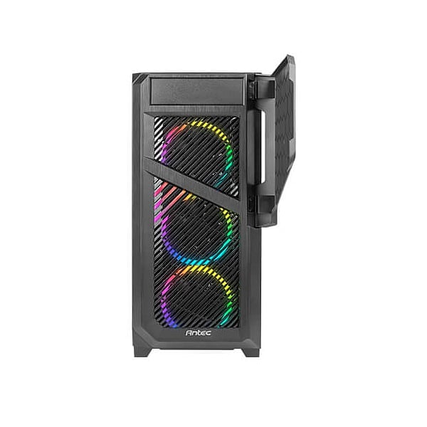 Antec DP502 Flux Black Cristal Templado  Caja