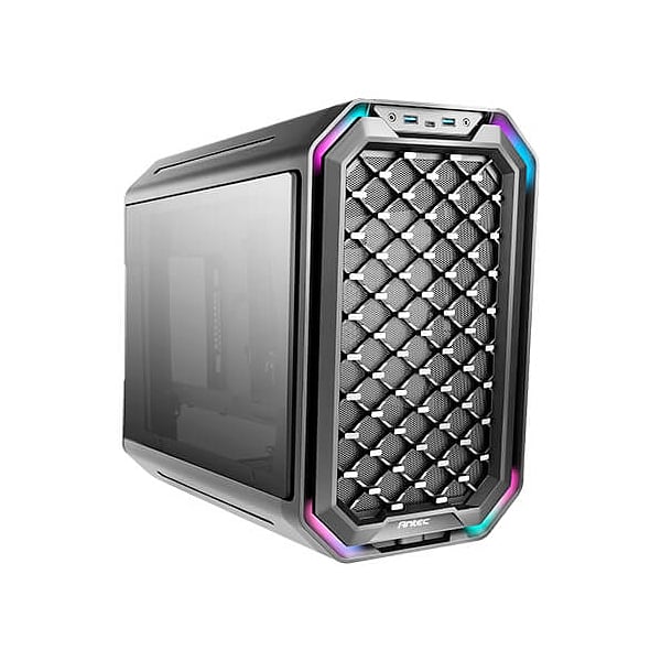 Antec Dark Cube Diamond Grille Cristal Templado  Caja