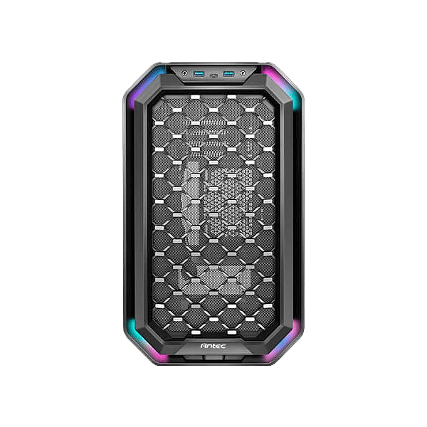 Antec Dark Cube Diamond Grille Cristal Templado  Caja