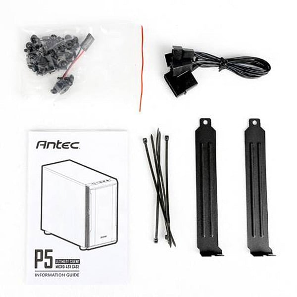 Antec P5 MATX Black  Caja