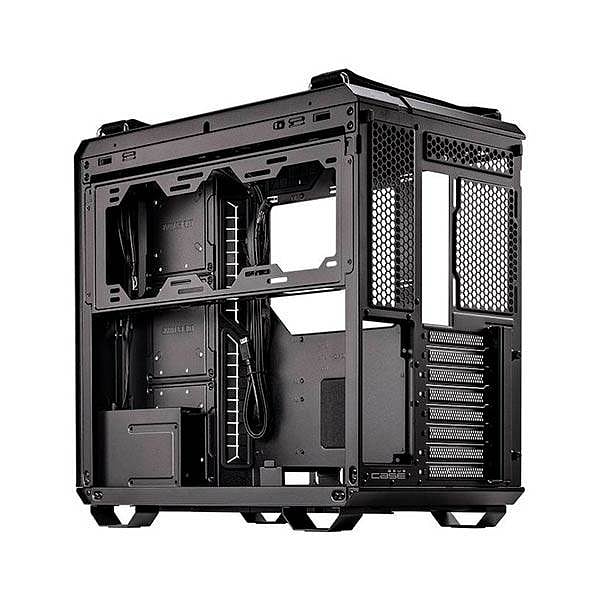 ASUS TUF Gaming GT502 Cristal Templado USB 30 Black  Caja ATX