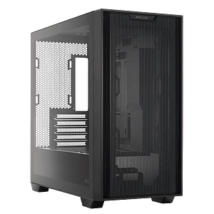 Asus A21 Mesh Negra  Caja MATX Cristal Templado