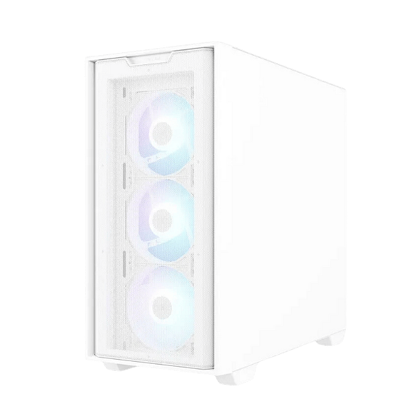 Asus A21 Plus Mesh Blanca  Caja Micro ATX Cristal Templado