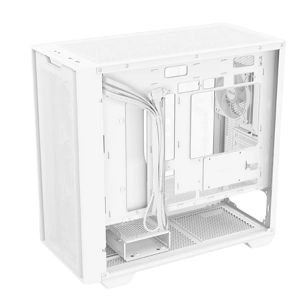 Asus A21 Plus Mesh Blanca  Caja Micro ATX Cristal Templado