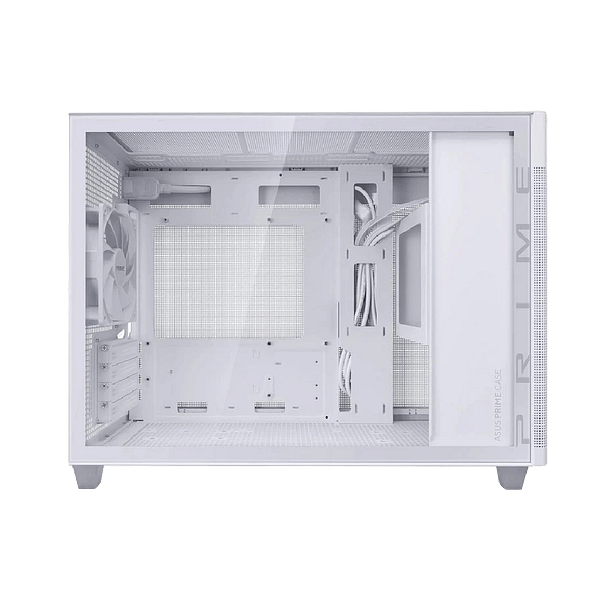 Asus Prime AP201  Caja Micro ATX Cristal Templado Blanca