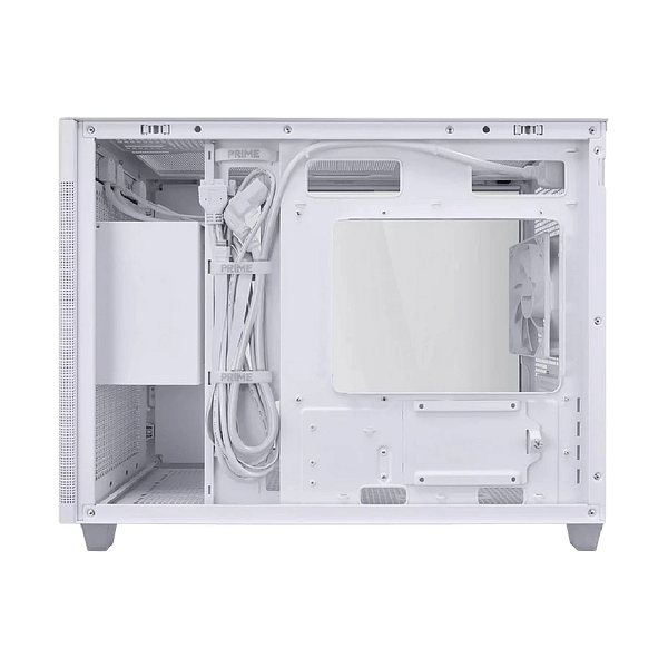 Asus Prime AP201  Caja Micro ATX Cristal Templado Blanca