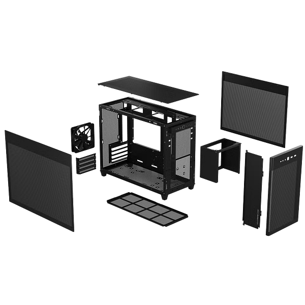 Asus Prime AP201  Caja Micro ATX Negra