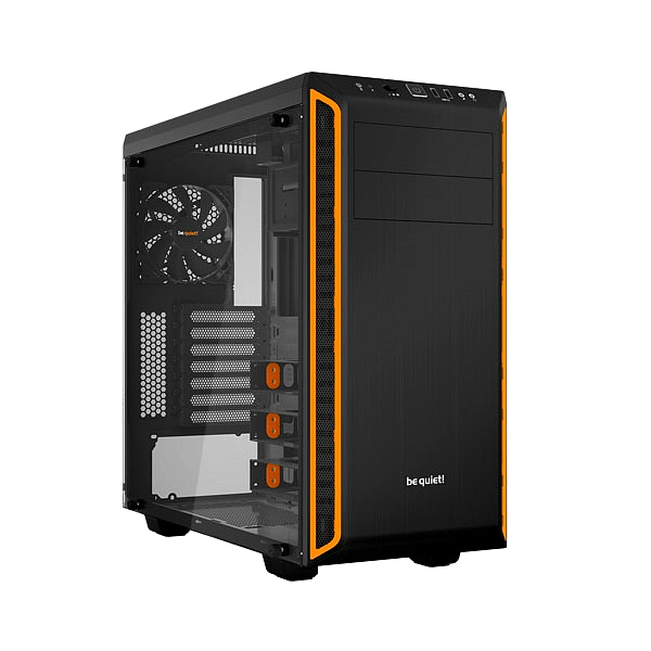 Be Quiet Pure Base 600 window black  orange  Caja