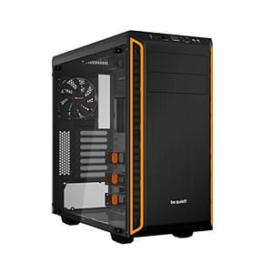 Be Quiet Pure Base 600 window black  orange  Caja