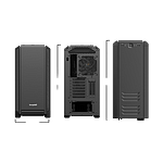 Be Quiet Silent Base 601 negra  Caja