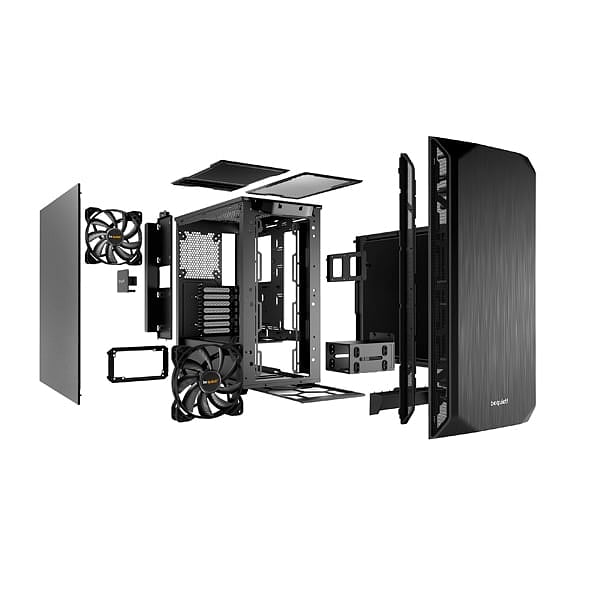 Be Quiet Pure Base 500 negra  Caja
