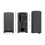 Be Quiet Silent Base 601 silver  Caja Be Quiet Silent Base 601 silver  Caja