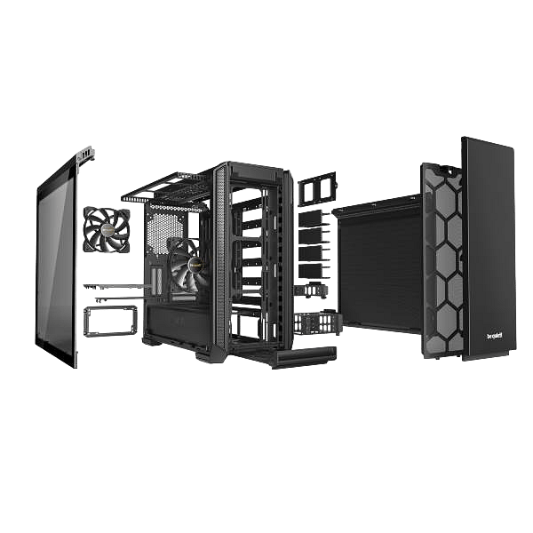 Be Quiet Silent Base 601 Window Black EATX  Caja