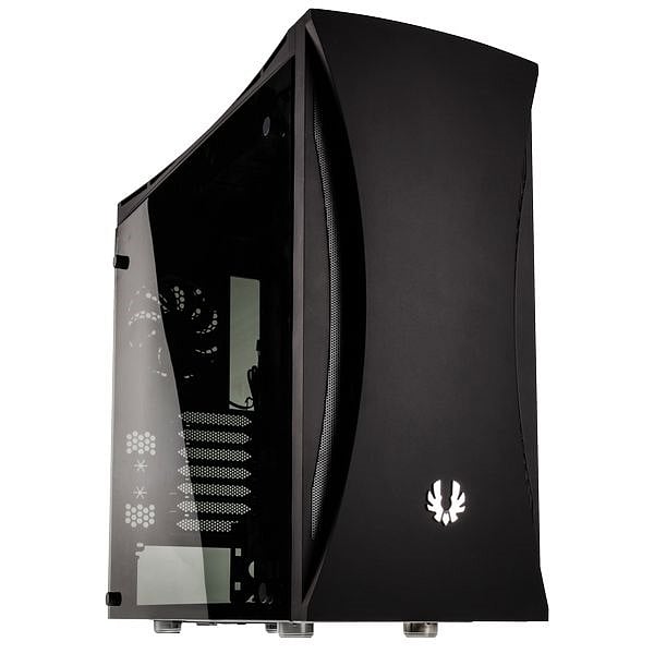 BitFenix Aurora Negra con cristal templado  Caja