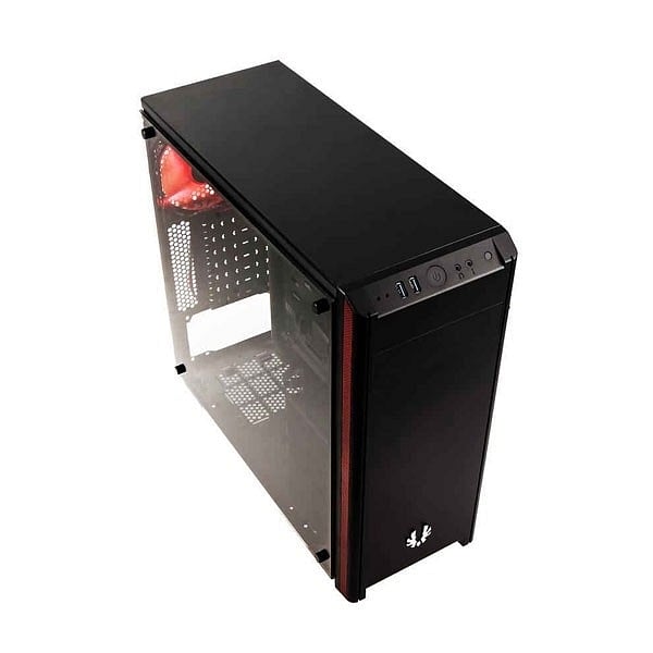 Bitfenix Nova TG Negra con ventana de cristal  Caja