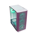 BitFenix Nova Mesh SE TG Cristal Templado USB 31 ARGB BlancaMorada  Caja