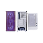 BitFenix Nova Mesh SE TG Cristal Templado USB 31 ARGB BlancaMorada  Caja