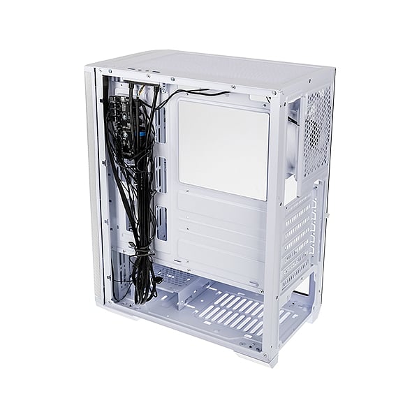 BitFenix Nova Mesh SE TG Cristal Templado USB 31 ARGB Blanca  Caja