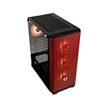 BitFenix Nova Mesh SE TG Cristal Templado USB 31 ARGB NegraRoja  Caja