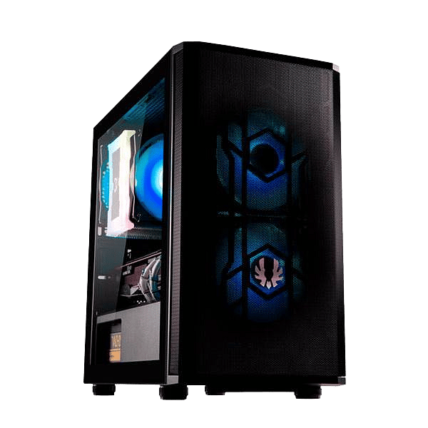 Bitfenix Nova mesh SE ARGB MATX Black  Caja