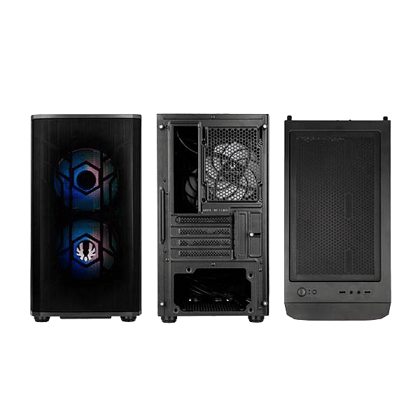Bitfenix Nova mesh SE ARGB MATX Black  Caja