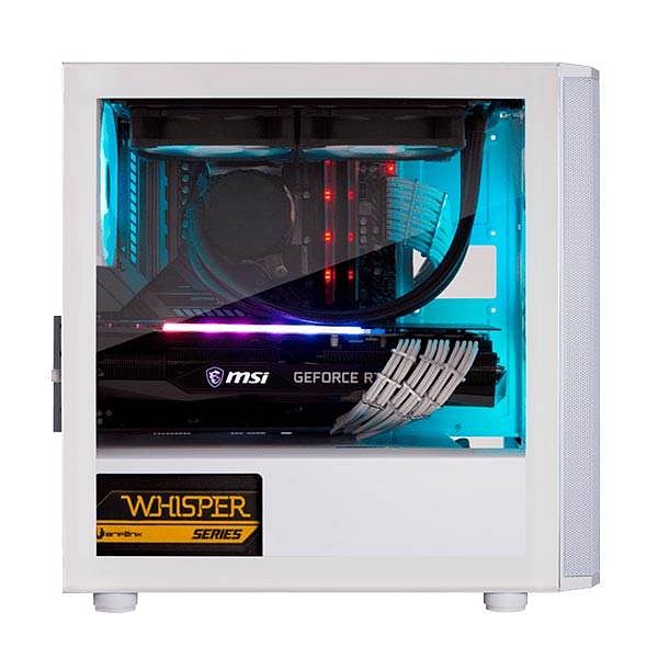 Bitfenix Nova Mesh SE ARGB White MATX  Caja