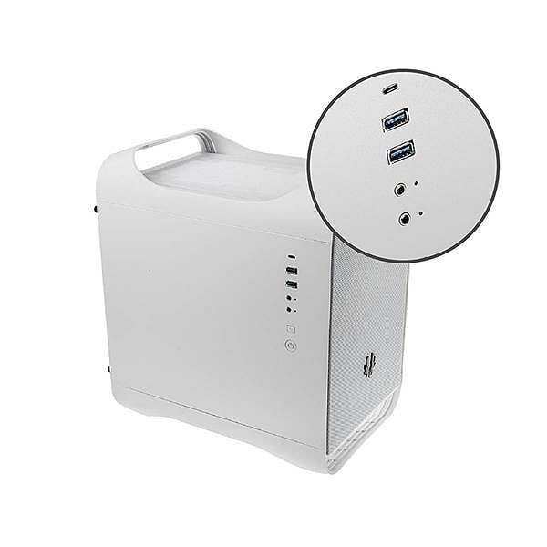 Bitfenix Prodigy M 2022 White MATX  Caja